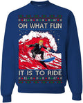 Donald Trump Red Wave Ugly Christmas Sweatshirt