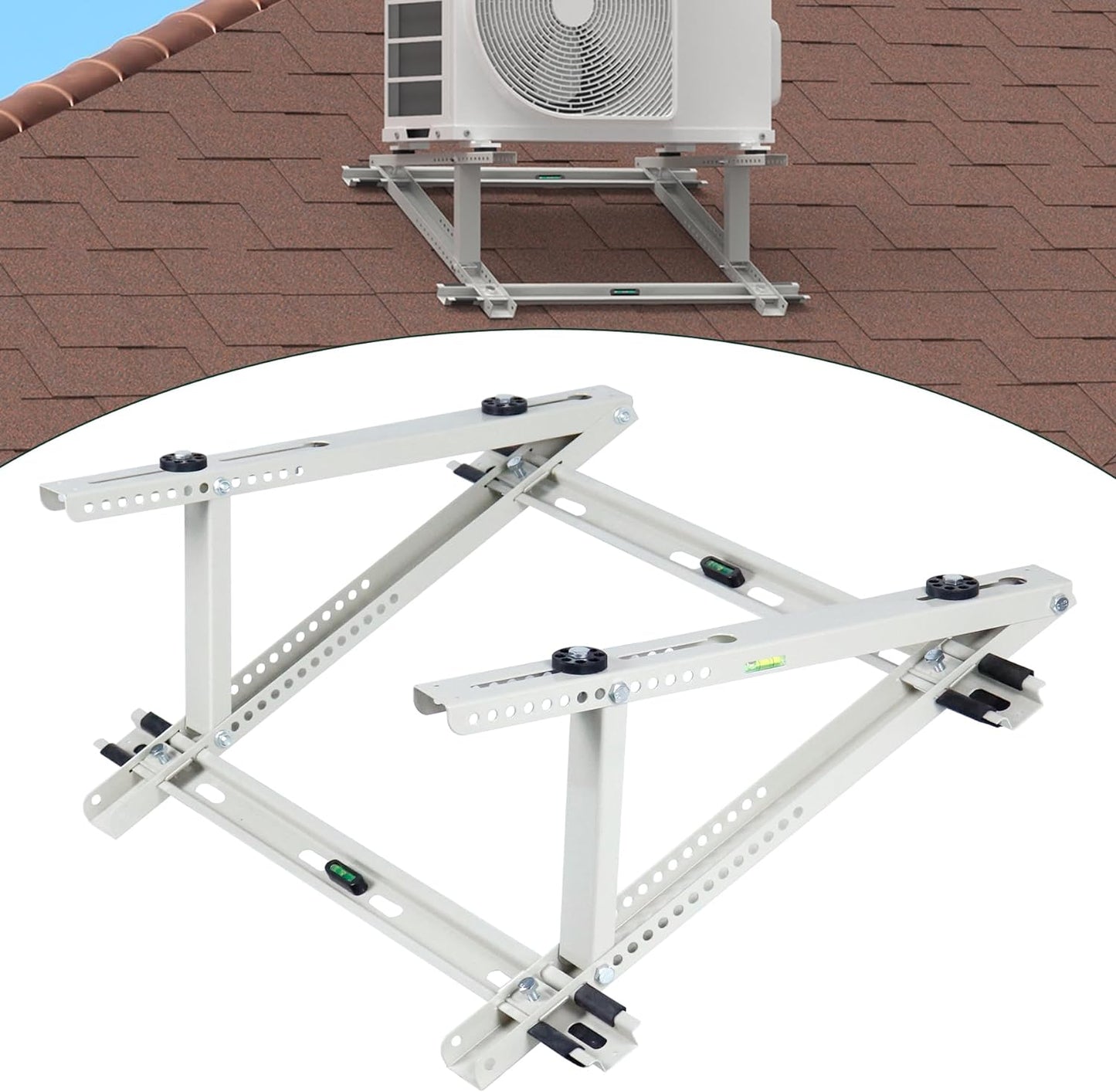 Adjustable Rooftop Bracket for AC Units