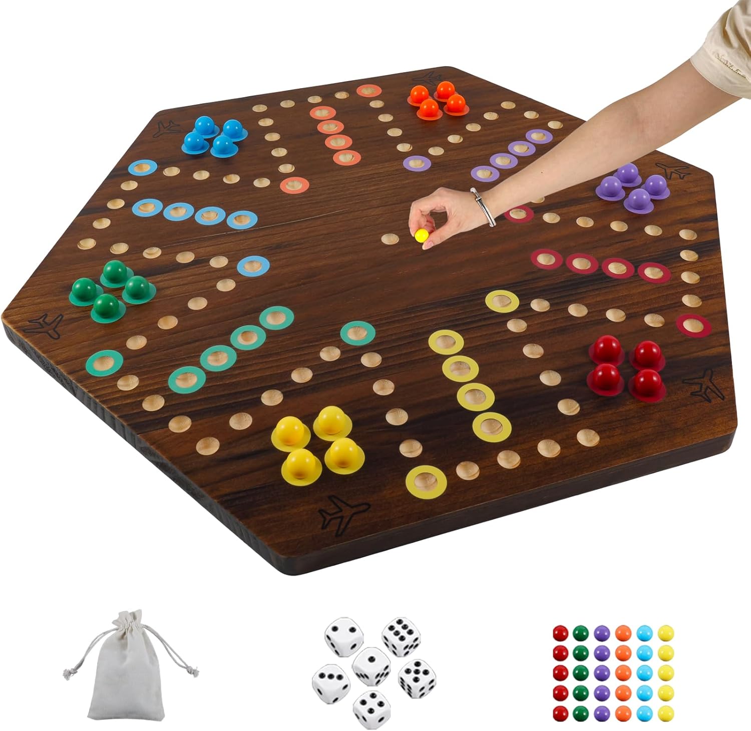 Extra Large Wahoo Board Game for Family Game Night Fun