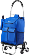 Stair Climber Trolley Dolly 36L Folding Shopping Cart - Easy Stair