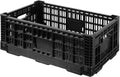 Collapsible Storage Bin Container 52L - Heavy Duty Foldable Crate
