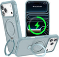 Magnetic Compatible with iPhone 17 Pro Max Case with Stand - Slim