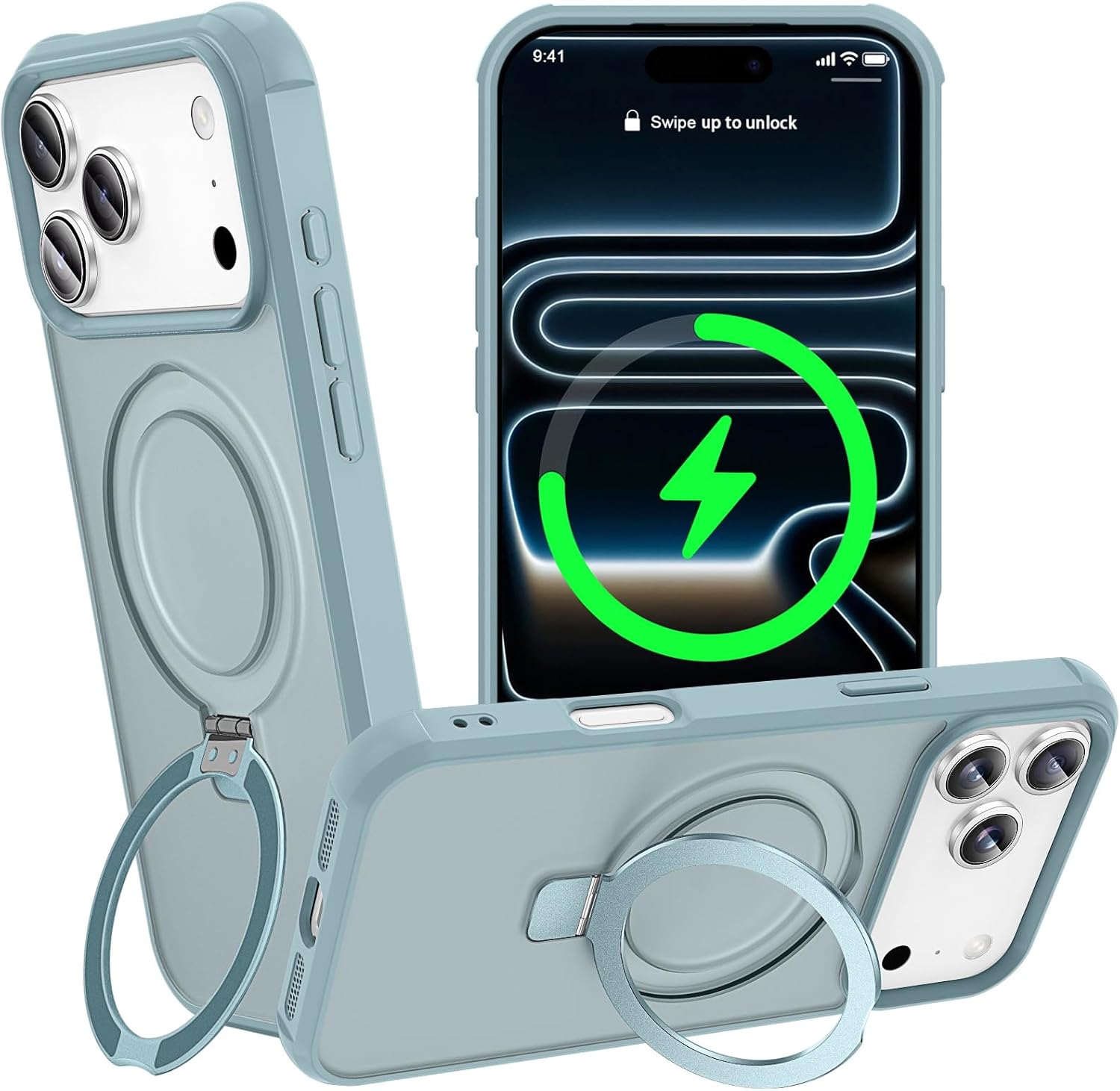 Magnetic iPhone 17 Pro Max Case with Stand for Ultimate Protection