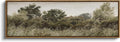 Extra Large Framed Vintage Wall Art 12x36 in - Classical Landscape