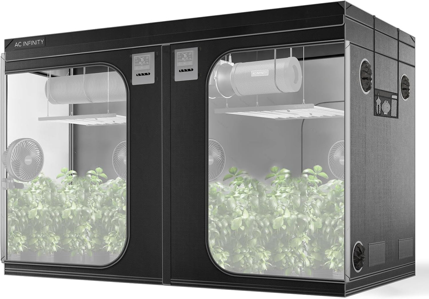 AC Infinity 10x10 Grow Tent - Thickest Poles, Highest Density Canvas