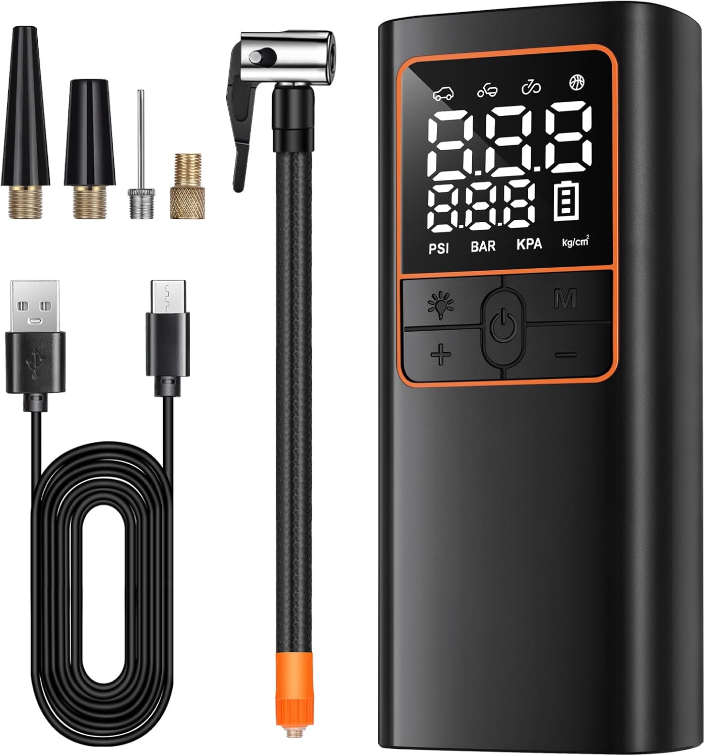 Speed Up Your Journey with BEAUTYKEY 150PSI Tire Inflator
