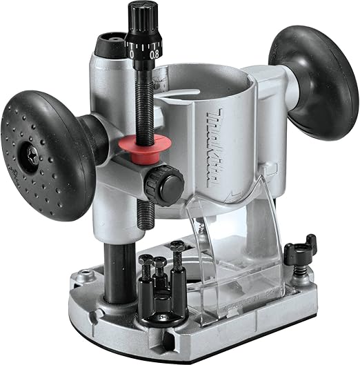 Makita Compact Router Plunge Base with Precision Depth Control