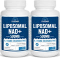 Liposomal NAD+ 500 mg with Trans-Resveratrol 300 mg - Healthy Aging