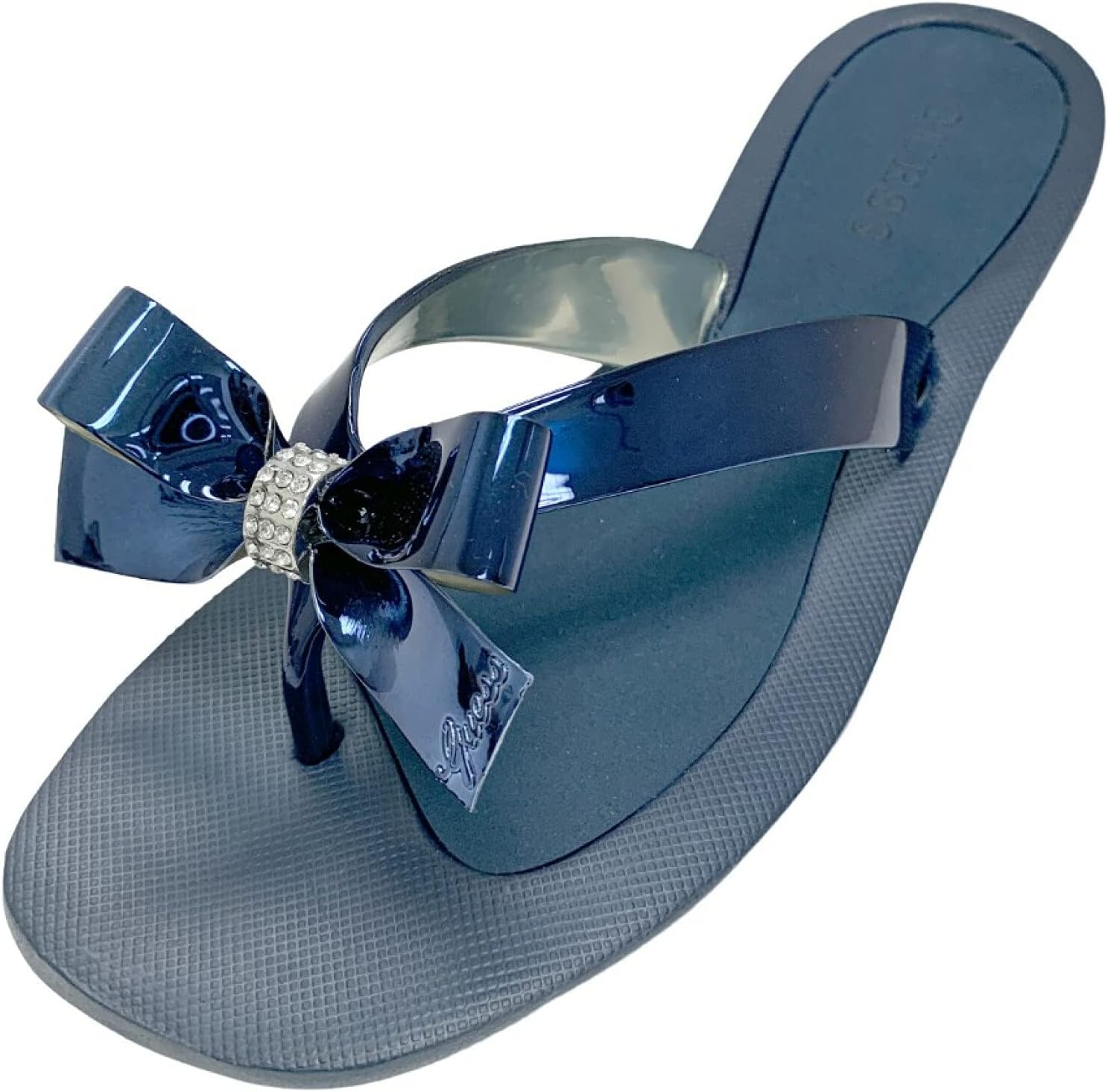 GUESS Women's Tutu Flip-Flop: Effortless Style for Summer Fun