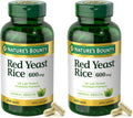 Red Yeast Rice 600mg Capsules - Herbal Cholesterol Support