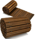 12FT Wooden Garden Pathway Roll-Out Walkway - Non-Slip Fir Wood