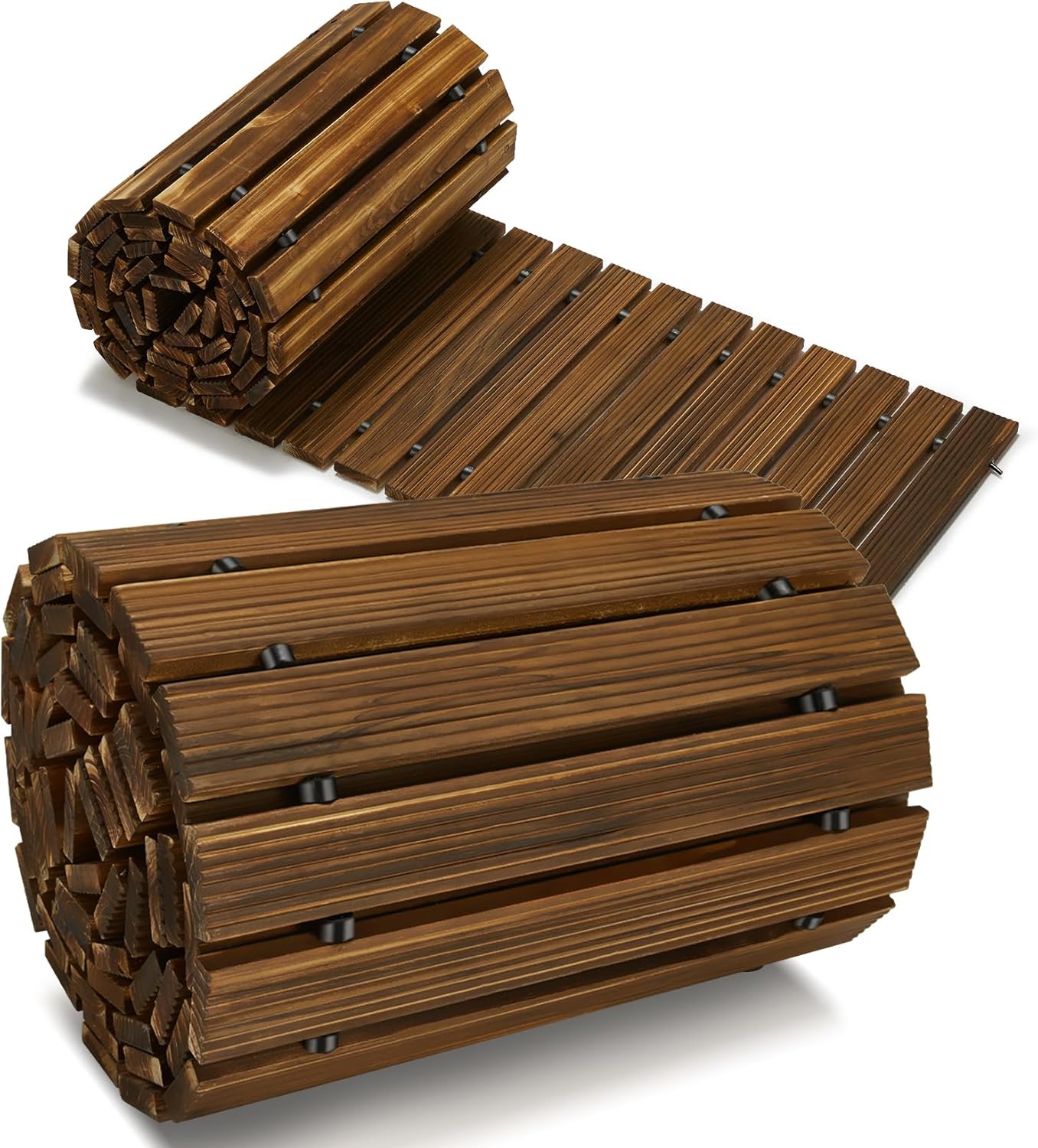 12FT Wooden Garden Pathway for Outdoor Events and Decor
