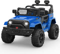 12V Kids Electric Ride-On Truck with Parental Remote Control - Safe