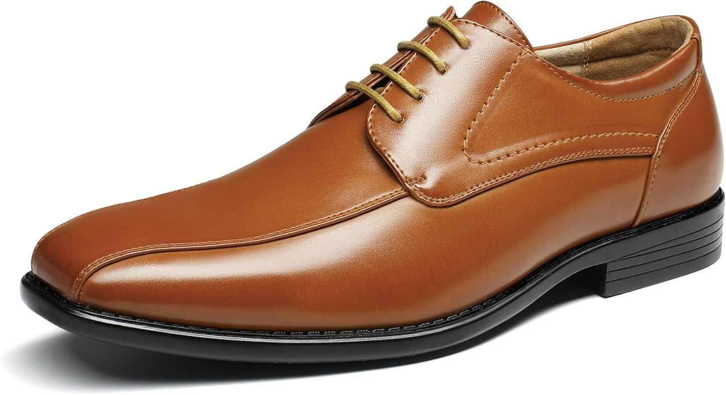 Bruno Marc Men's Dress Shoes Classic Lace-up Oxfords for Comfort