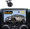 Upgraded 10in Car Radio Stereo for Jeep Wrangler JK 2007-2018