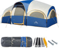 8 Person Tent for Camping - Waterproof Windproof Family Tent