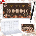 Gueevin 2025 Pocket Calendar for Purse - Compact Weekly Monthly