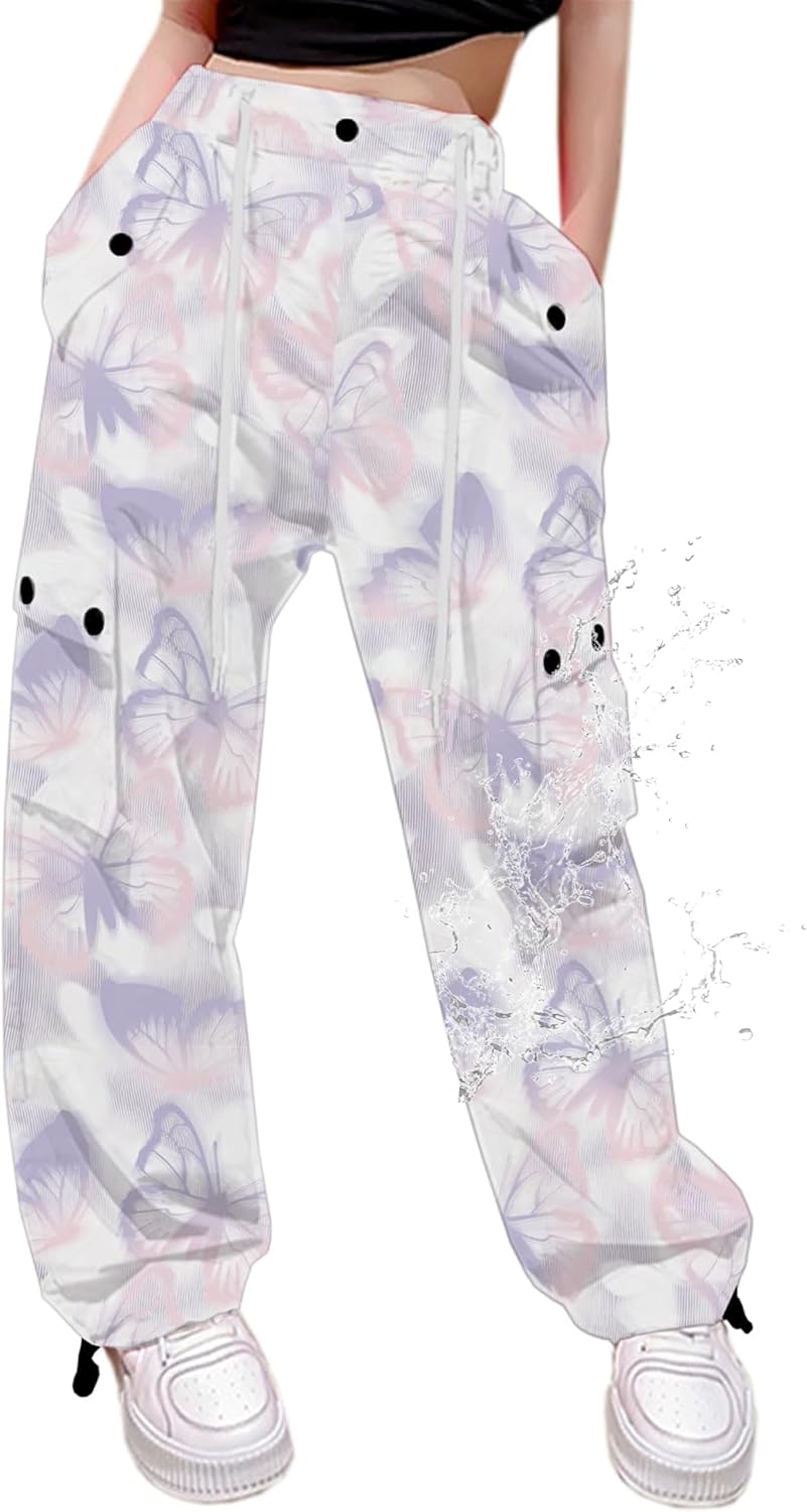 Cromoncent Cargo Pants for Girls & Women - Y2K Style Rave Wear