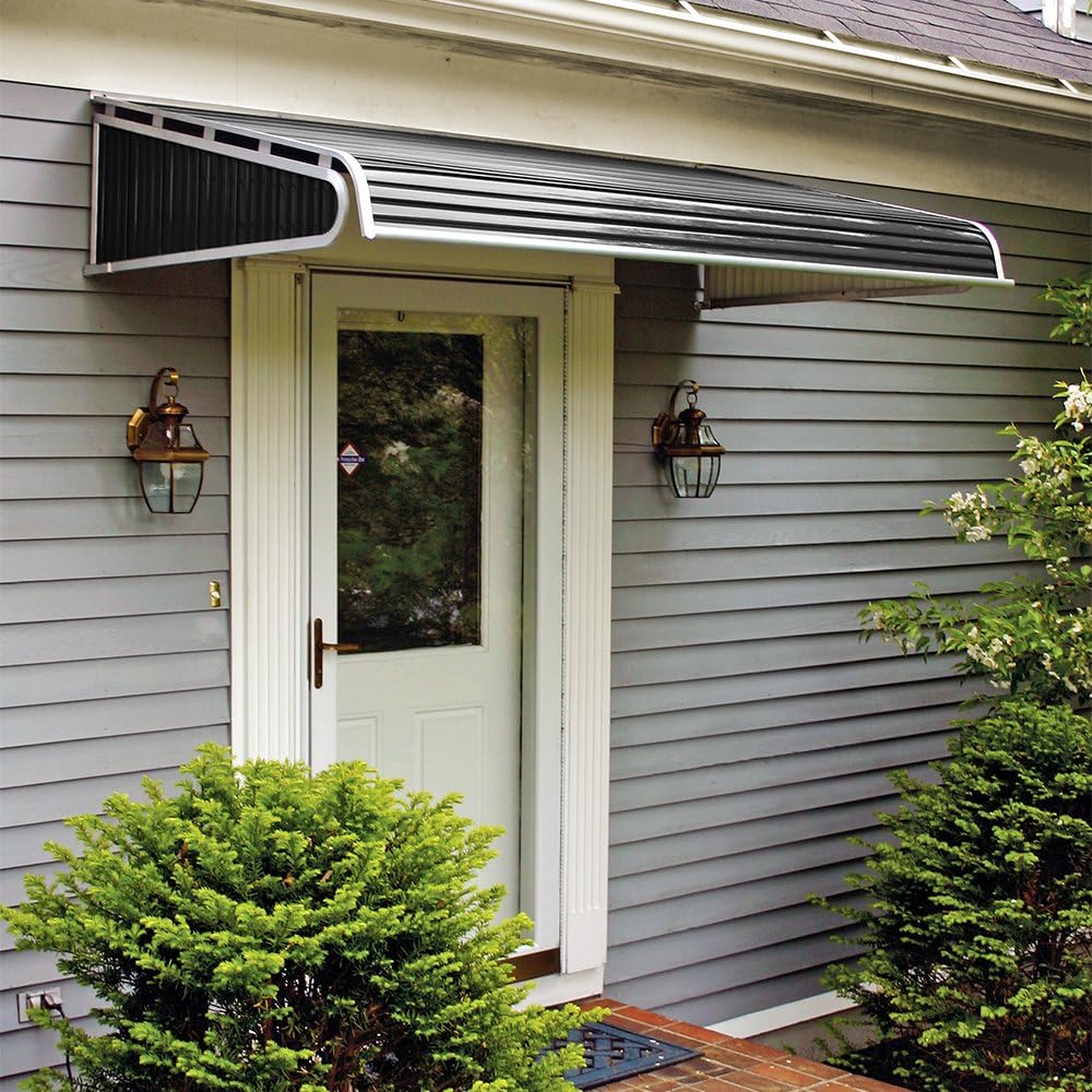 1500 Series Aluminum Door Canopy with Sidewings for Protection