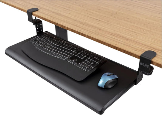 Transform Your Workspace with Adjustable Under Desk Keyboard Tray 