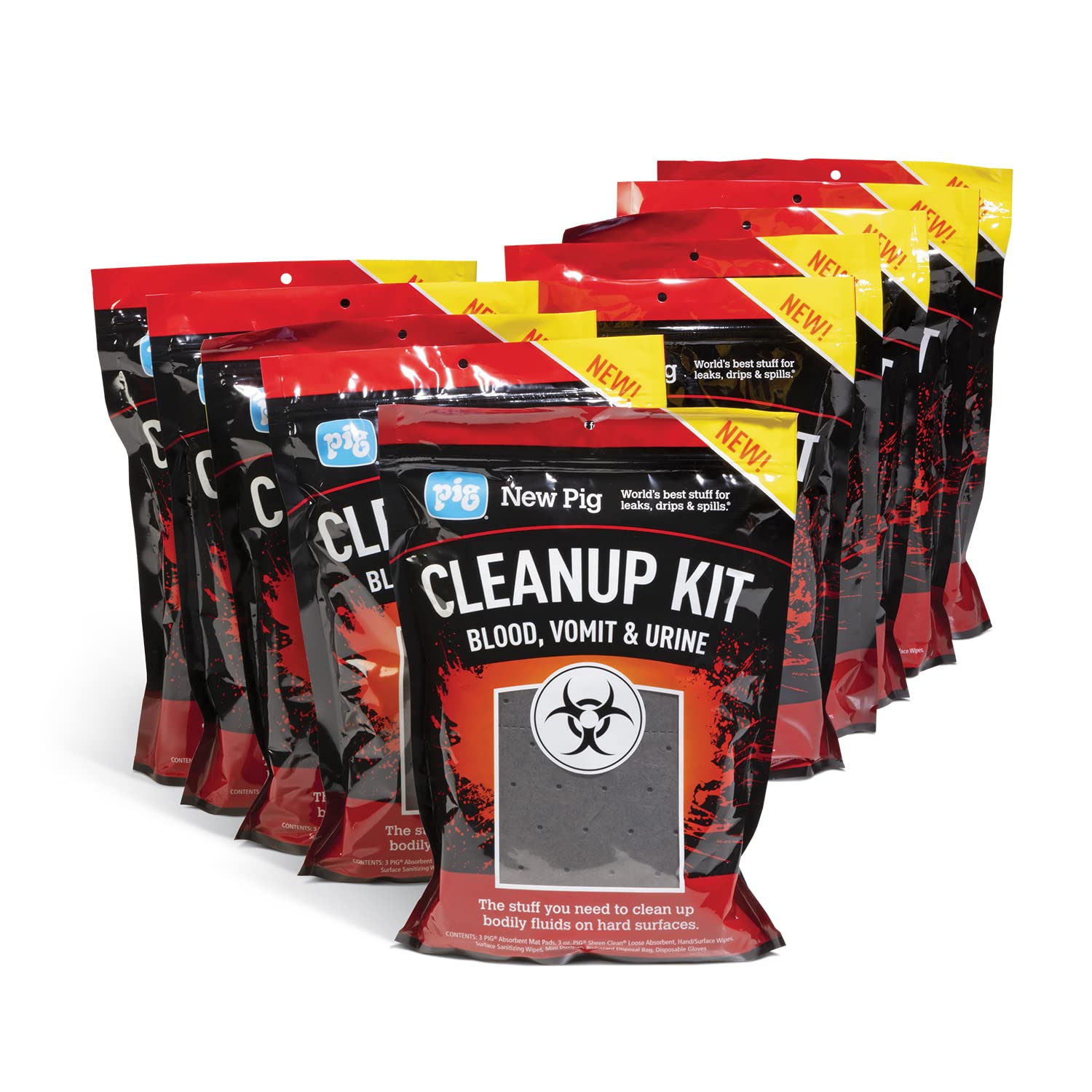 PIG Bodily Fluid Cleanup Kit for Quick and Efficient Response