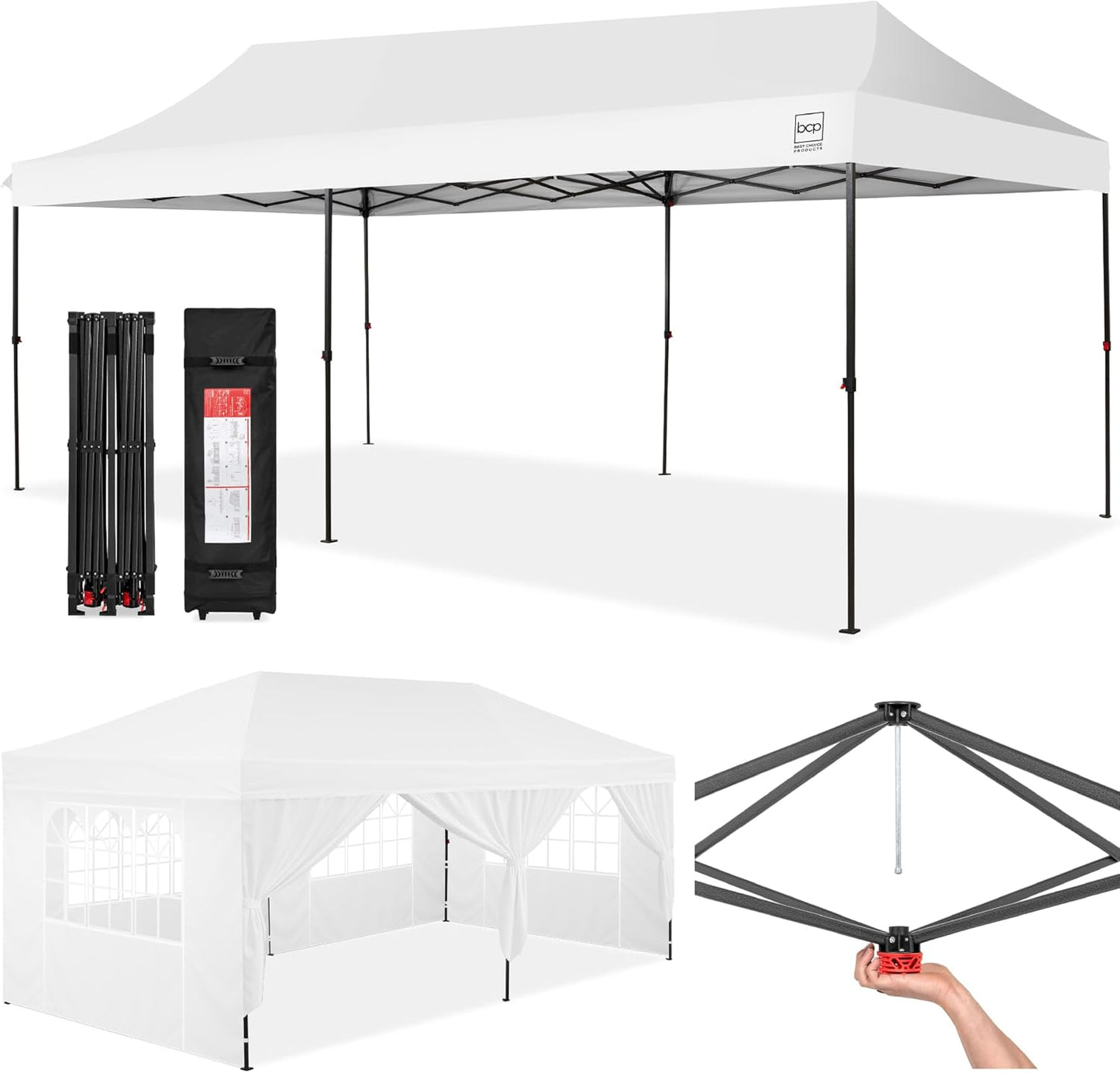 Best Choice Products 10x20 Party Tent for Effortless Outdoor Events