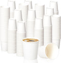 Fit Meal Prep 1000 Pack 6 oz Disposable Paper Coffee Cups - Durable