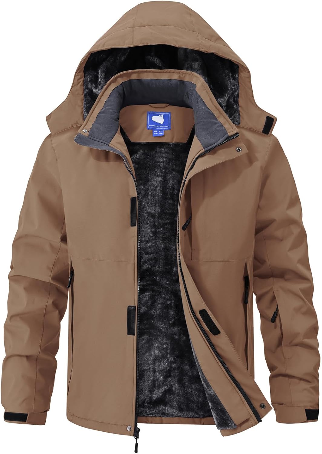 Mens Skiing Jackets Waterproof Insulated Heavy Parka Coats