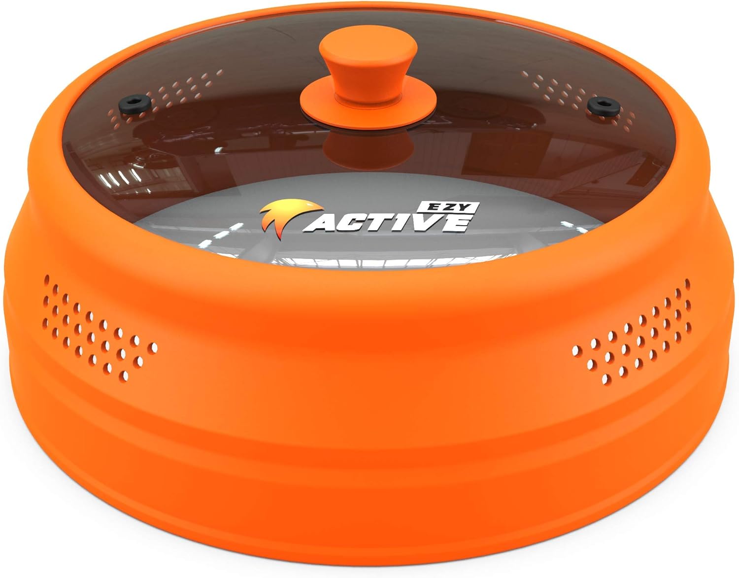 EZY ACTIVE Collapsible Microwave Cover - Heat Resistant Splatter Guard