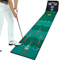 Indoor Golf Putting Mat - Auto Return Ball