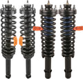 MOSTPLUS Front and Rear Strut Spring Assembly Compatible