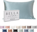 Luxury Silk Pillowcase 30 Momme Queen - Plush Slate Blue