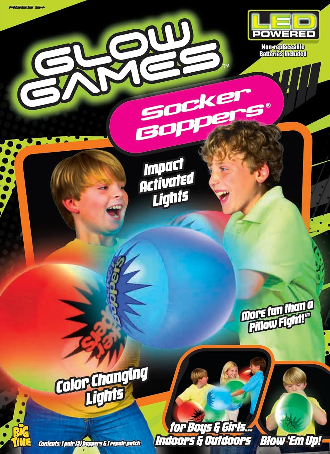 Light Up Socker Boppers for Active Fun!