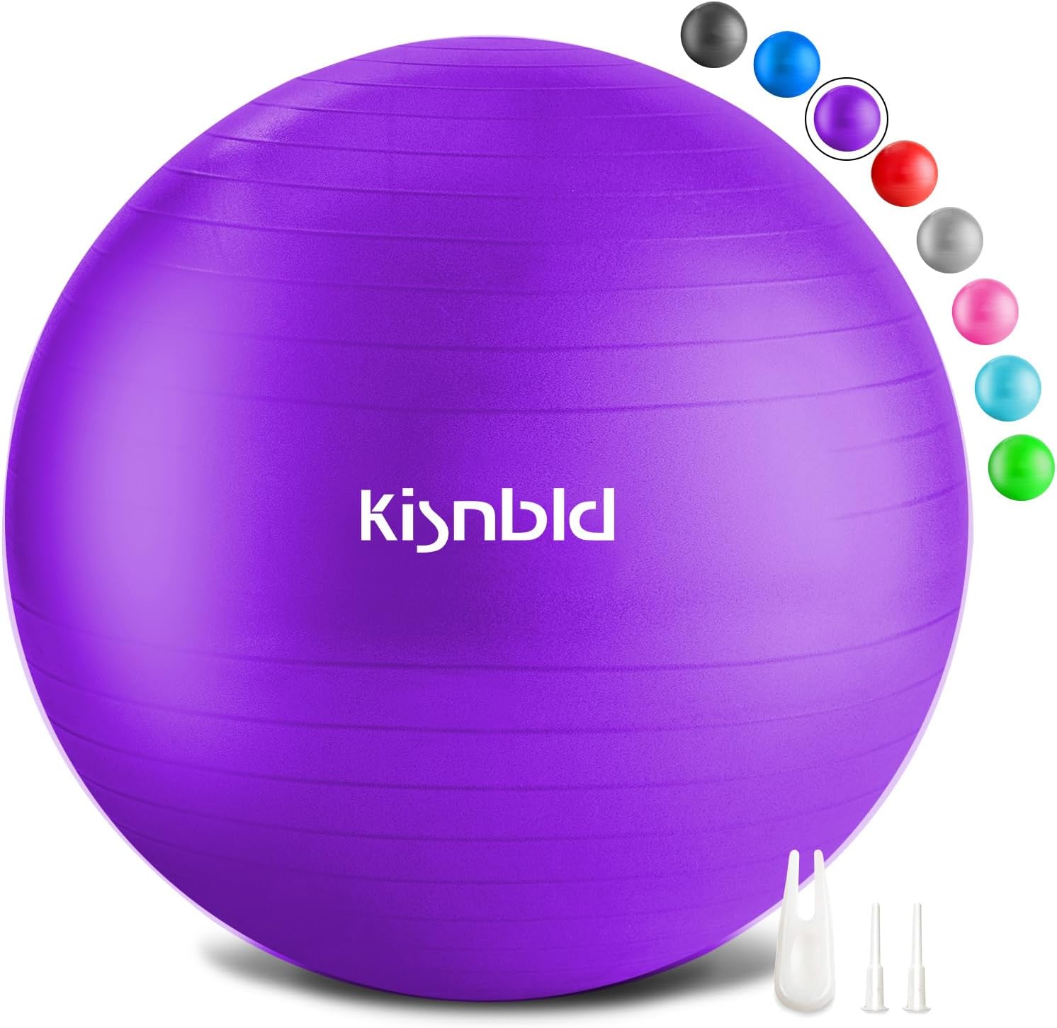 Anti-Burst Exercise Ball Set - Heavy-Duty Fitness Essential
