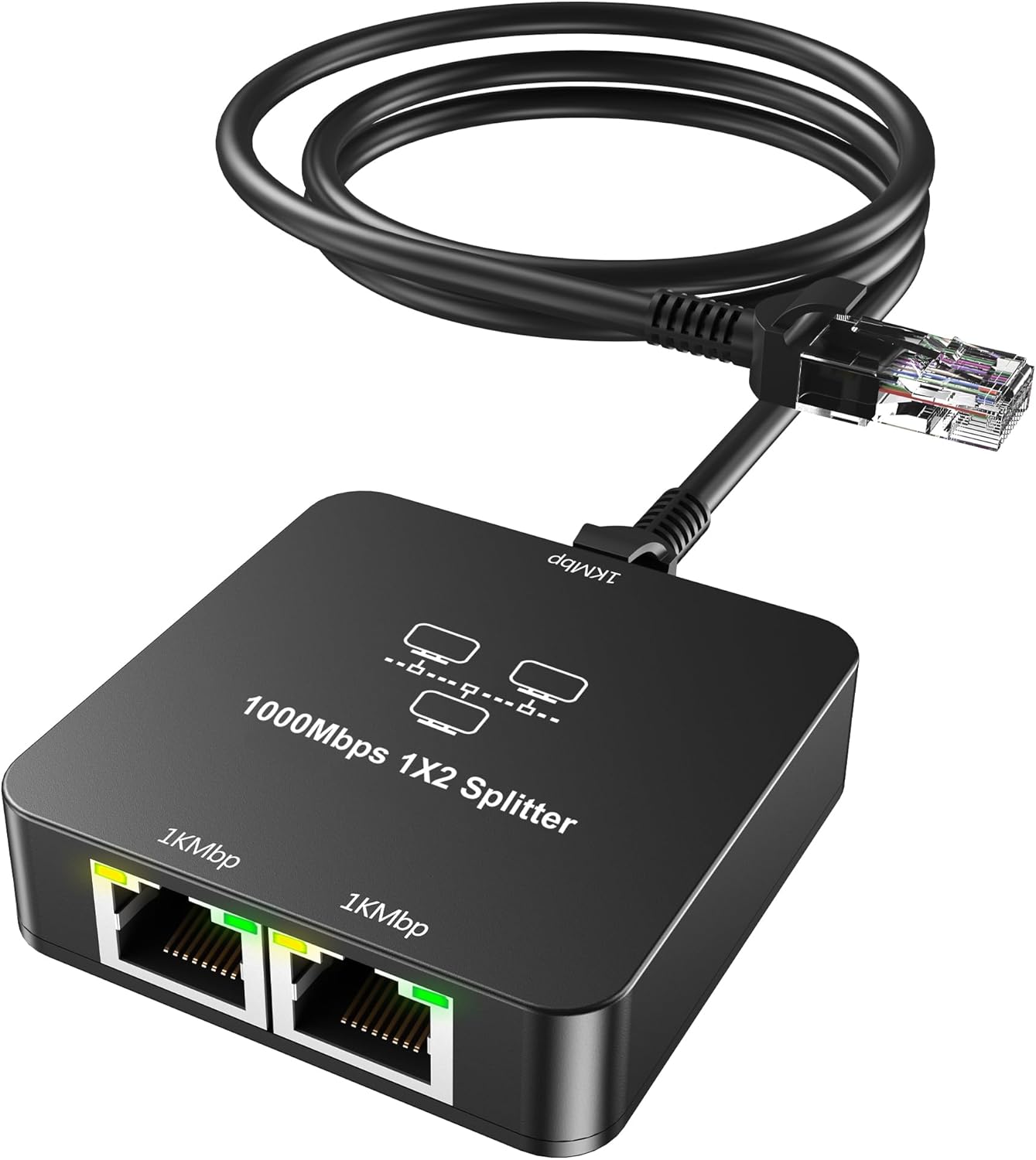 Gigabit Ethernet Splitter Set - Faster Connections!