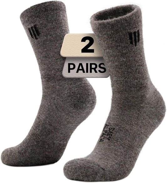 Alpaca Wool Micro Crew Hiking Socks for Ultimate Comfort