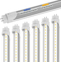 T8 T12 LED Bulbs 4 ft Tube Lights 6CCT 5-Wattage Options - Versatile