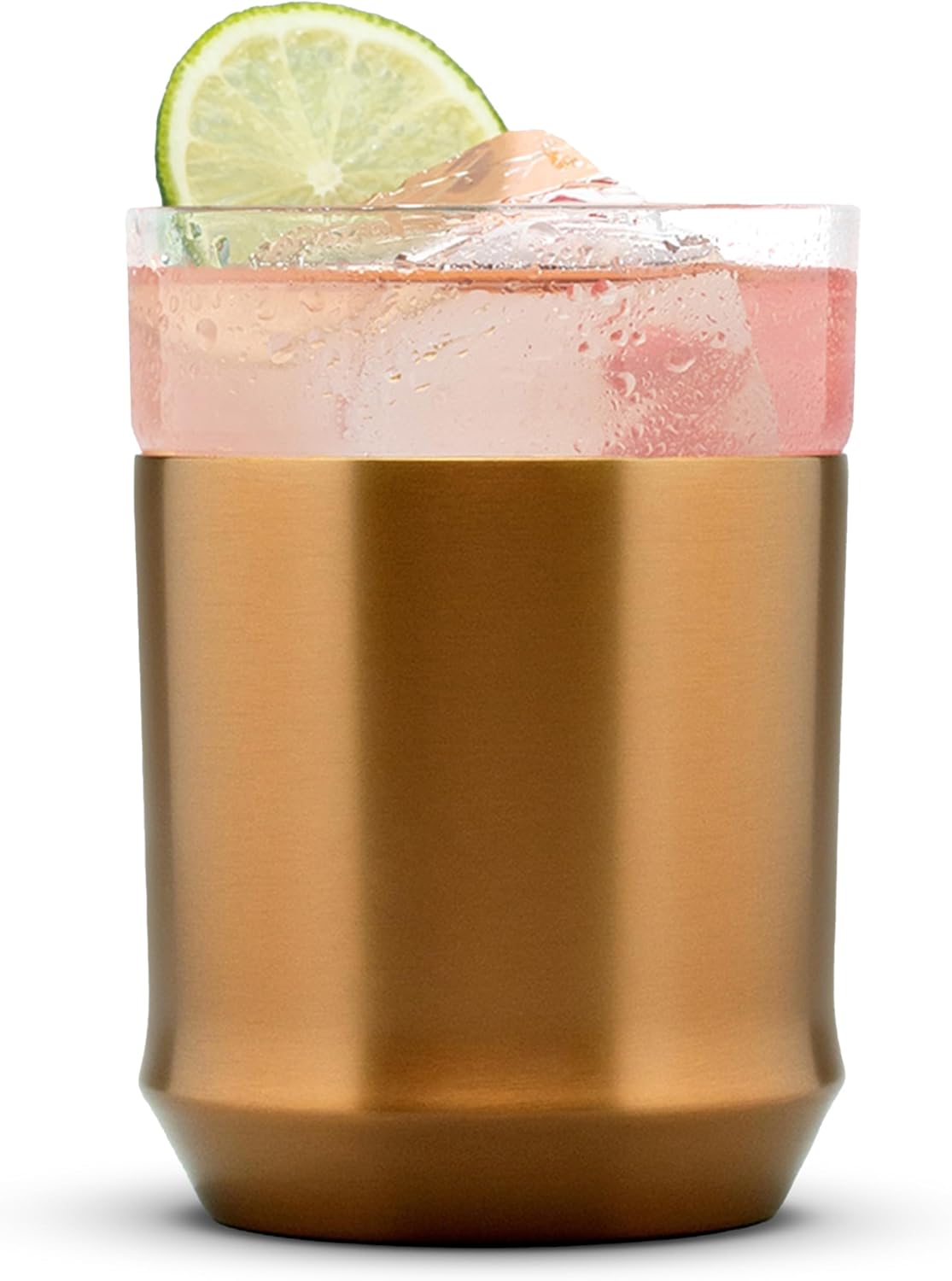 Elevated Craft Hybrid Cocktail Glass - Premium Insulated 12oz
