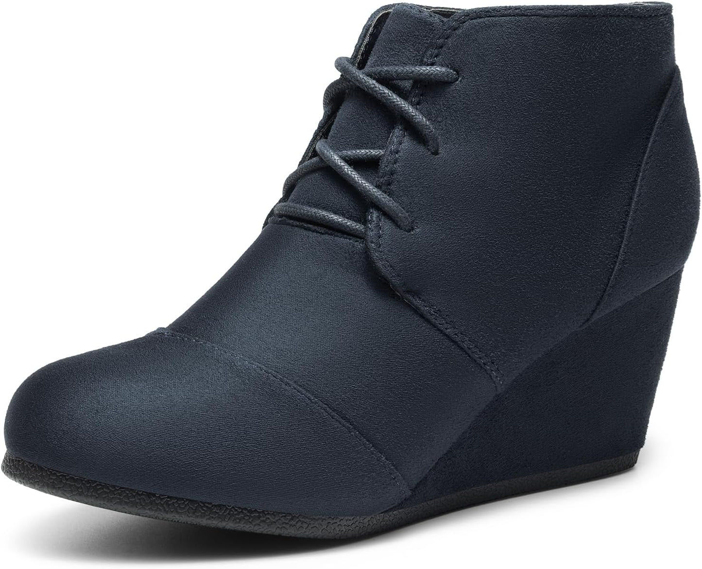 DREAM PAIRS Women's Wedge Boots for Stylish Comfort and Versatility