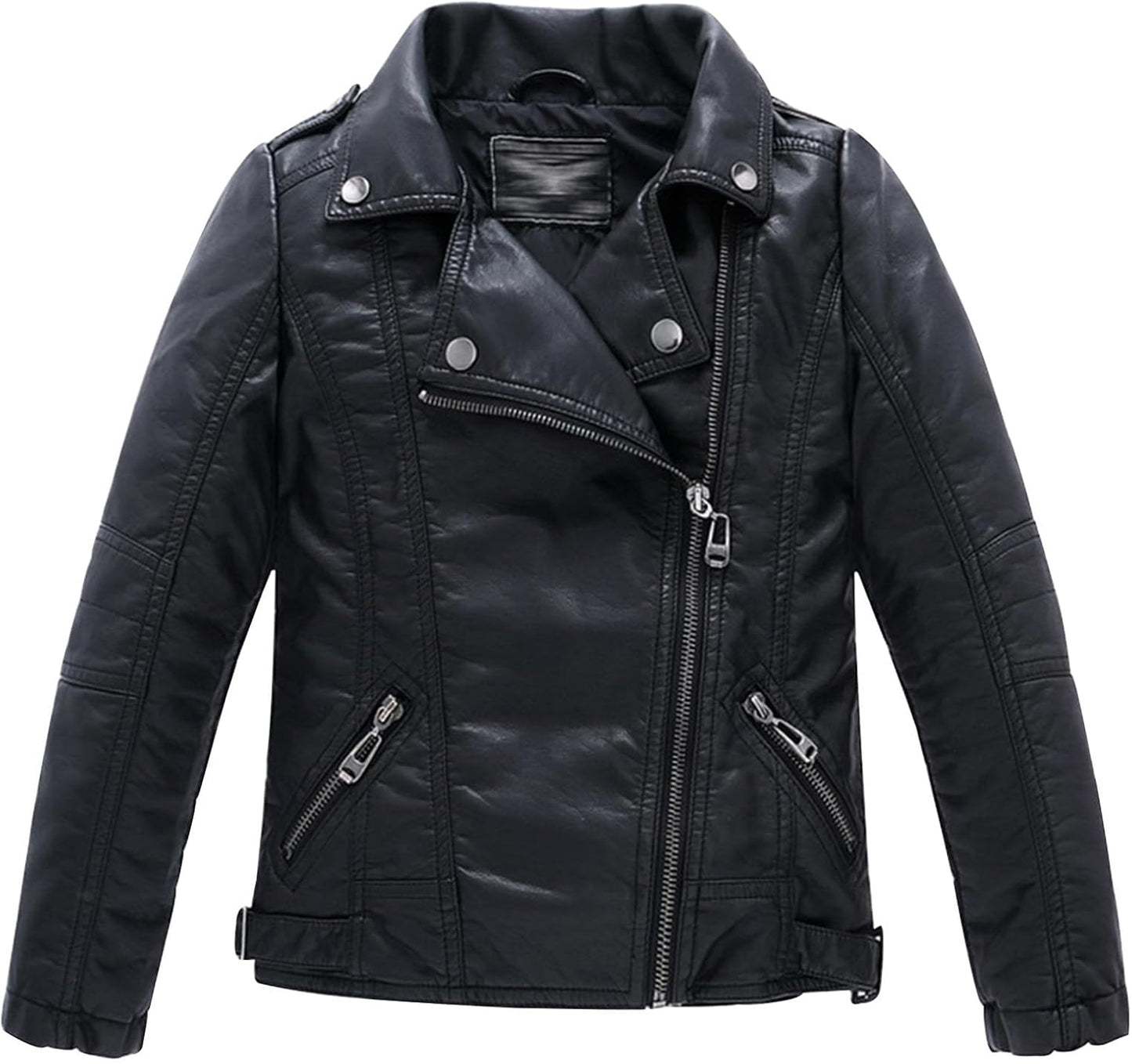 LOKTARC Boys Girls Spring Motorcycle Faux Leather Jackets Review