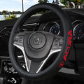 Custom Fit Steering Wheel Cover for Acura - Non-Slip Nappa Leather