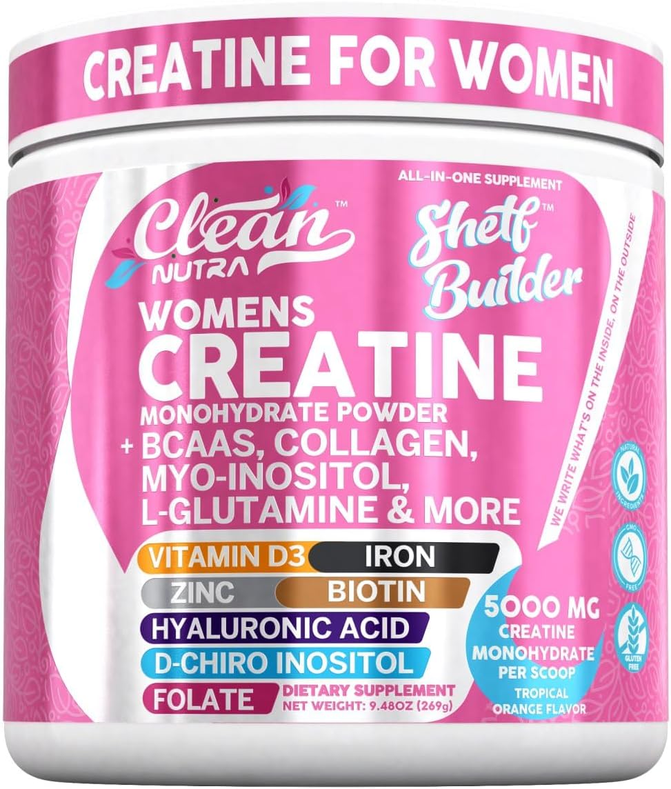 Creatine for Women: Powerful BCAA and Collagen Blend