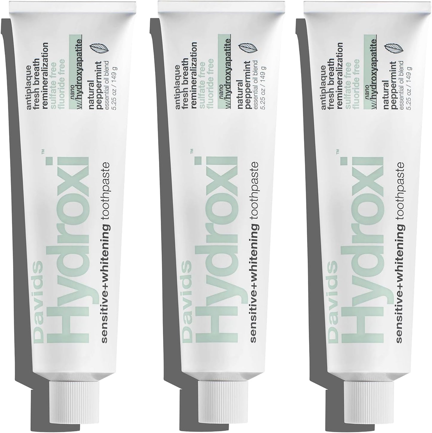 Davids Hydroxi Fluoride Free Toothpaste for Sensitive Relief