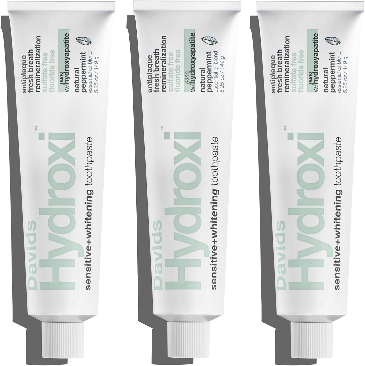 Davids Hydroxi Fluoride Free Toothpaste for Sensitive Relief