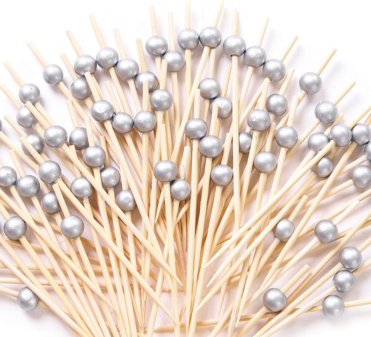 Handmade Wooden Cocktail Picks - 100ct