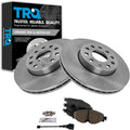 TRQ Front Brake Pad & Rotor Kit for Audi A3 & Volkswagen Golf
