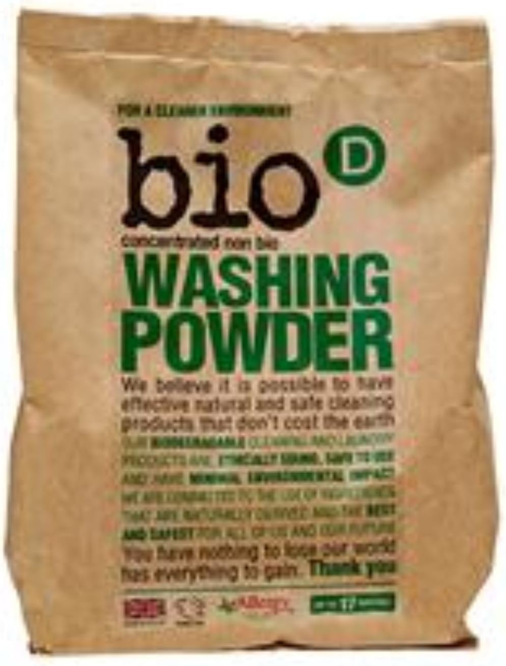 Bio-D 1000g Washing Powder - Gentle Clean