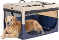 A4Pet Soft Sided Dog Crate 40 in Adjustable Frame - Lightweight Travel
