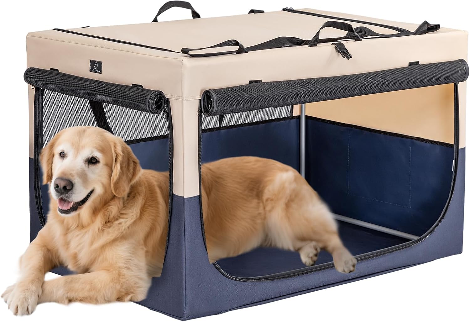 A4Pet Soft Sided Dog Crate - Durable and Lightweight Kennel