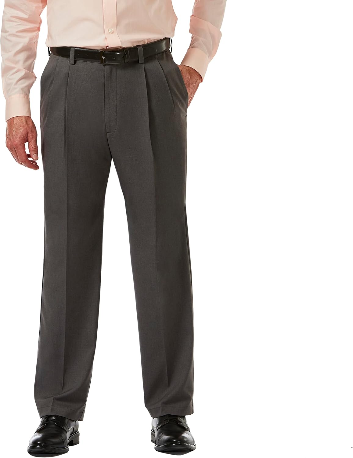 Haggar Men's Cool 18 Pro Classic Fit Pleat Front Pants Review